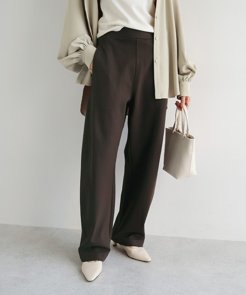 【新色追加】ポンチカーブパンツ【4サイズ展開 S/M/L/XL】(その他パンツ)|evernavy(エバーネイビー)