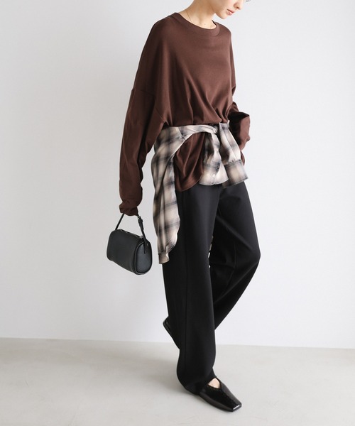 【新色追加】ポンチカーブパンツ【4サイズ展開 S/M/L/XL】(その他パンツ)|evernavy(エバーネイビー)