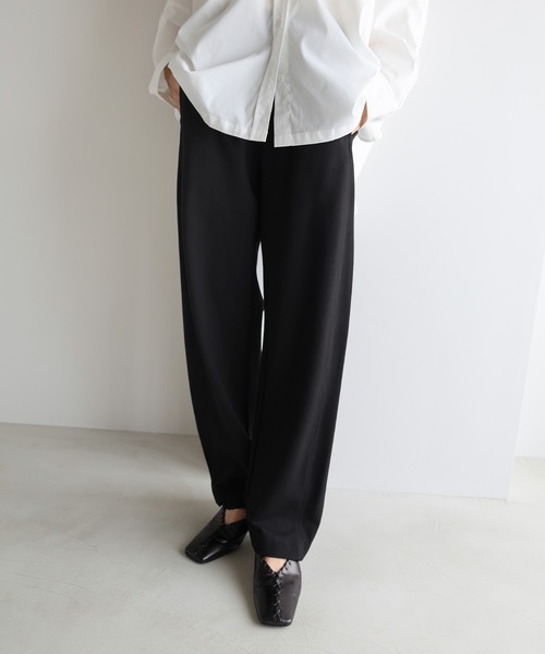 【新色追加】ポンチカーブパンツ【4サイズ展開 S/M/L/XL】(その他パンツ)|evernavy(エバーネイビー)