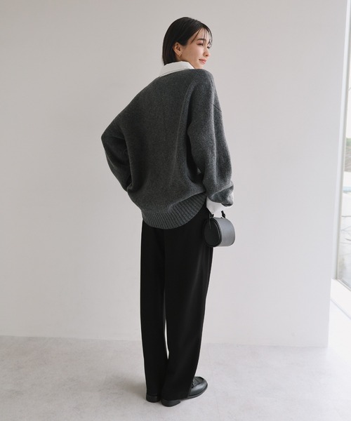 【新色追加】ポンチカーブパンツ【4サイズ展開 S/M/L/XL】(その他パンツ)|evernavy(エバーネイビー)