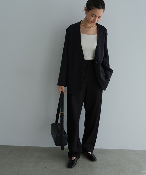 【新色追加】ポンチカーブパンツ【4サイズ展開 S/M/L/XL】(その他パンツ)|evernavy(エバーネイビー)