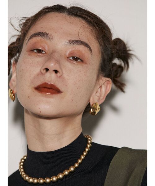 UN3D.（アンスリード）の「COLOR BALL NC / カラーボールネックレス（ネックレス・レディース・ゴールド/ターコイズブルー/ブラウン/シルバー・FREE）」の21枚目の写真