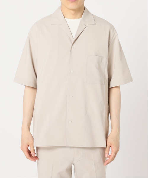 417 EDIFICE(フォーワンセブンエディフィス)の「《追加販売》【Reflax / リフラクス】オープンカラーシャツ(シャツ/ブラウス・メンズ・チャコールグレー/アイボリー/ブラウン/グリーン/ネイビー・SMALL/MEDIUM/LARGE/X-LARGE)」の21枚目の写真