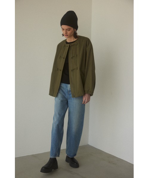 BLACK BY MOUSSY(ブラックバイマウジー)の「knit hat(ニットハット)(ニットキャップ/ビーニー・レディース・ブラック/ブルー/グレー・FREE)」の5枚目の写真