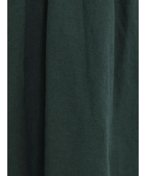 Samansa Mos2（サマンサ モスモス）の「前後着配色パイピングブラウス（シャツ/ブラウス・レディース・グリーン/モカ/キナリ・F）」の16枚目の写真