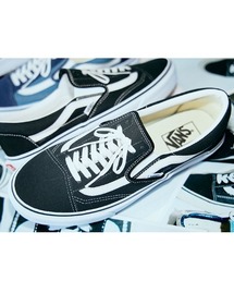 VANS | ≪VANS SLIP ON COLLECTION EV≫ VANS ヴァンズ SLIP ON V.EFCT スリッポンVエフェクト V98CF V.EFCT BLACK/WHITE(スニーカー)