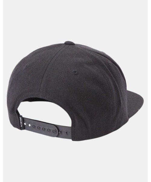 RVCA（ルーカ）の「【オンライン限定】RVCA メンズ  VA PATCH SNAPBACK キャップ【2023年秋冬モデル】/ルーカ帽子（キャップ・メンズ・グレー/ブラック・FREE）」の3枚目の写真