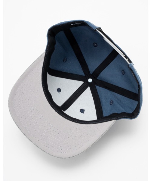 RVCA（ルーカ）の「【オンライン限定】RVCA メンズ  VA PATCH SNAPBACK キャップ【2023年秋冬モデル】/ルーカ帽子（キャップ・メンズ・グレー/ブラック・FREE）」の10枚目の写真