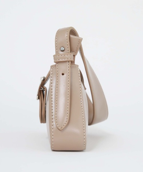 archives（アルシーヴ）の「バックルＨＯＢＯバッグ（ハンドバッグ・レディース・グレイッシュベージュ/ワイン/ブラック・FREE）」の10枚目の写真