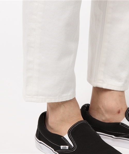 WEGO（ウィゴー）の「WEGO/ アンクルスリムデニムパンツ（デニムパンツ・メンズ・ホワイト/ライトインディゴブルー・MEDIUM/LARGE）」の11枚目の写真