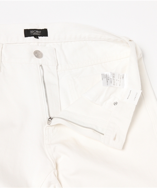 WEGO（ウィゴー）の「WEGO/ アンクルスリムデニムパンツ（デニムパンツ・メンズ・ホワイト/ライトインディゴブルー・MEDIUM/LARGE）」の12枚目の写真