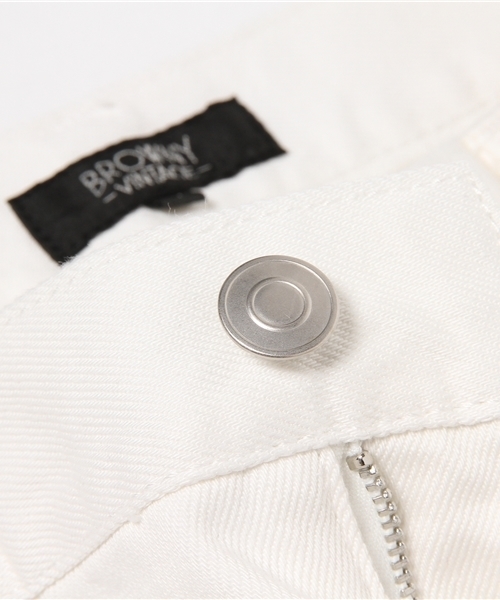 WEGO（ウィゴー）の「WEGO/ アンクルスリムデニムパンツ（デニムパンツ・メンズ・ホワイト/ライトインディゴブルー・MEDIUM/LARGE）」の13枚目の写真