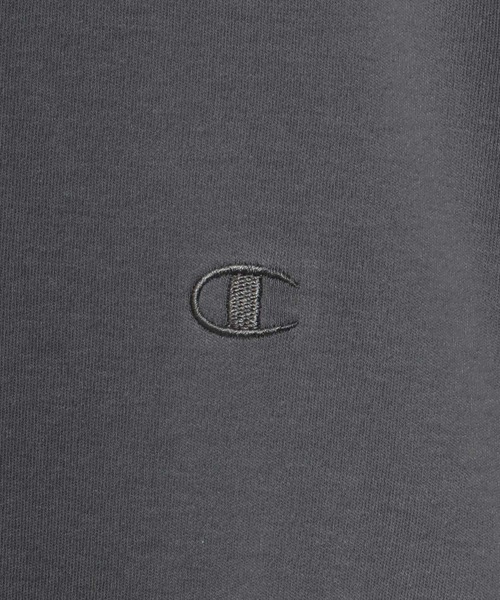 Champion(チャンピオン)の「Champion(チャンピオン)コットンスムースタートルネック無地ロンT/ロングスリーブTシャツ/長袖(Tシャツ/カットソー・メンズ・ブラック/オフホワイト/チャコールグレー・M/L/XL)」の4枚目の写真