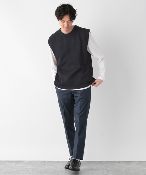 GLOBAL WORK(グローバルワーク)の「ニットベストレイヤード/長袖/178535(ベスト・メンズ・チャコールグレー/ネイビー/ライトブルー・SMALL/LARGE/MEDIUM)」の10枚目の写真