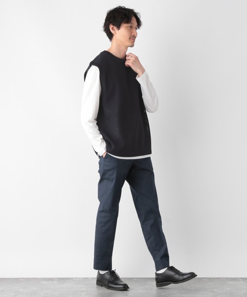 GLOBAL WORK(グローバルワーク)の「ニットベストレイヤード/長袖/178535(ベスト・メンズ・チャコールグレー/ネイビー/ライトブルー・SMALL/LARGE/MEDIUM)」の11枚目の写真