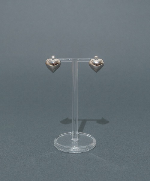 flower(フラワー)の「ハートピアス(ピアス(片耳用)・レディース・シルバー/ゴールド・FREE)」の6枚目の写真