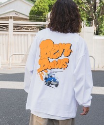 BEN DAVIS | ∴WEGO/別注ベンデイビスバックモチーフロゴロンT(Tシャツ/カットソー)