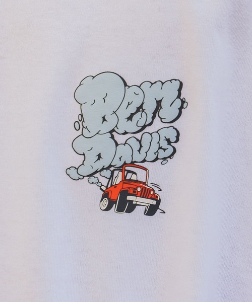 BEN DAVIS（ベンデイビス）の「∴WEGO/別注ベンデイビスバックモチーフロゴロンT（Tシャツ/カットソー・メンズ・ホワイト系その他/ブラック/ホワイト/ブラック系その他/スミクロ・LARGE/MEDIUM）」の11枚目の写真