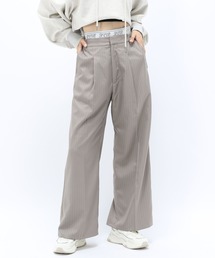 【TGC teen 着用アイテム/UNISEX】ロゴレイヤードスラックス