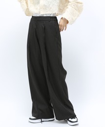 Anui | 【UNISEX】ロゴレイヤードスラックス(スラックス)