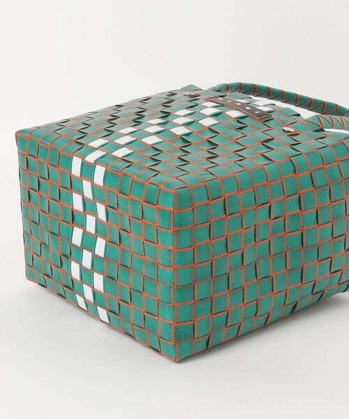 MARNI（マルニ）の「キッズ カゴバッグ マルシェ（かごバッグ・キッズ・ライトピンク/ホワイト系その他/グリーン/パープル/その他2/ホワイト・UNI）」の20枚目の写真