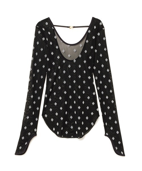 SORIN SWAN LAKE U-NECK TOP 美品 SWAN LAKE U-NECK TOP/スワンレイク Uネックトップ（カットソー