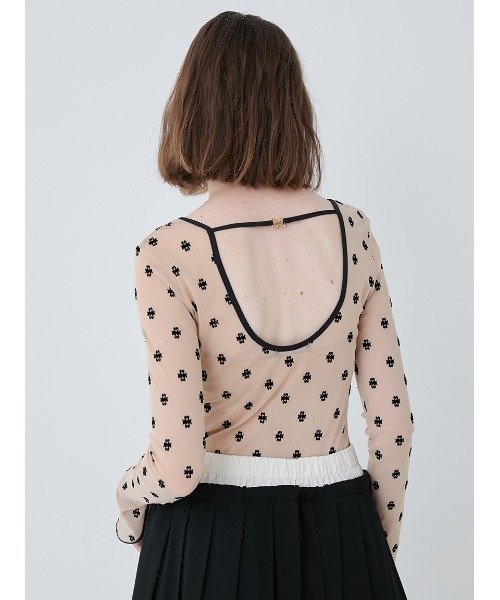 SWAN LAKE U-NECK TOP/スワンレイク Uネックトップ（Tシャツ