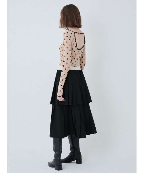 セール】SWAN LAKE U-NECK TOP/スワンレイク Uネックトップ（Tシャツ