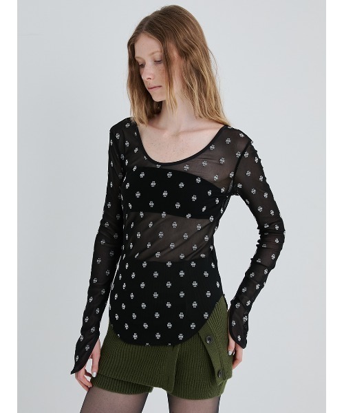 SORIN / ソリン　SWAN LAKE U-NECK TOP SWAN LAKE U-NECK TOP（Tシャツ/カットソー）｜SORIN（ソリン
