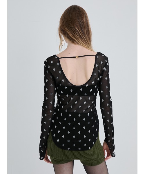 人気商品につき待望の再入荷】SWAN LAKE U-NECK TOP/スワンレイク U