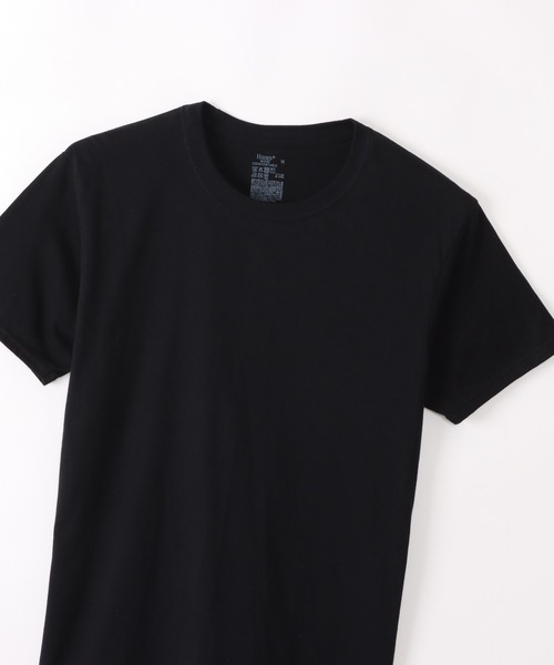HANES(ヘインズ)の「【Hanes/ヘインズ】メンズ 【2枚組】RS クルーネックTシャツ(その他アンダーウェア/インナー・メンズ・ホワイト/ブラック・XXX-LARGE/XX-LARGE)」の7枚目の写真
