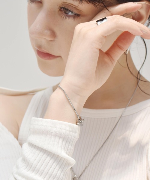 LHME（エルエイチエムイー）の「【WEB限定】”Aqua”ベネチアンチェーンブレスレット/サージカルステンレス（金属アレルギー対応）【LHME / エルエイチエムイー】（ブレスレット・レディース・ゴールド/シルバー・ONE SIZE）」の19枚目の写真