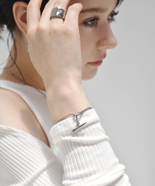 LHME（エルエイチエムイー）の「【WEB限定】”Aqua”ベネチアンチェーンブレスレット/サージカルステンレス（金属アレルギー対応）【LHME / エルエイチエムイー】（ブレスレット・レディース・ゴールド/シルバー・ONE SIZE）」の15枚目の写真