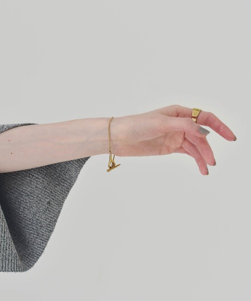 LHME（エルエイチエムイー）の「【WEB限定】”Aqua”ベネチアンチェーンブレスレット/サージカルステンレス（金属アレルギー対応）【LHME / エルエイチエムイー】（ブレスレット・レディース・ゴールド/シルバー・ONE SIZE）」の5枚目の写真