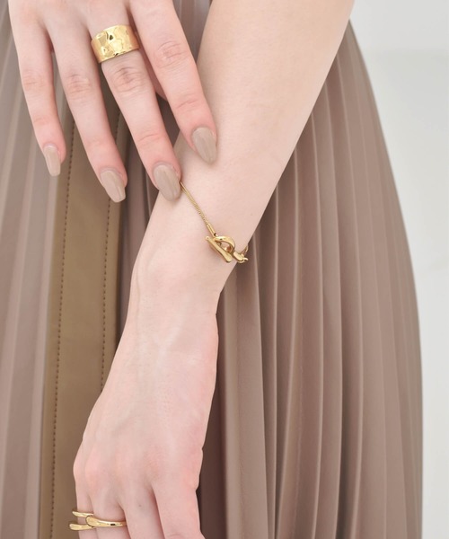 LHME（エルエイチエムイー）の「【WEB限定】”Aqua”ベネチアンチェーンブレスレット/サージカルステンレス（金属アレルギー対応）【LHME / エルエイチエムイー】（ブレスレット・レディース・ゴールド/シルバー・ONE SIZE）」の17枚目の写真