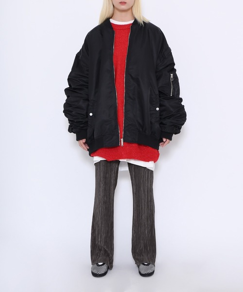 PUNYUS（プニュズ）の「クリスタルプリーツフレアパンツ（その他パンツ・レディース・ダークグリーン/ダークグレー/ブラック・1/4/3/2）」の20枚目の写真