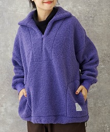 GENTIL(ジャンティ)ボアハーフジッププルオーバー