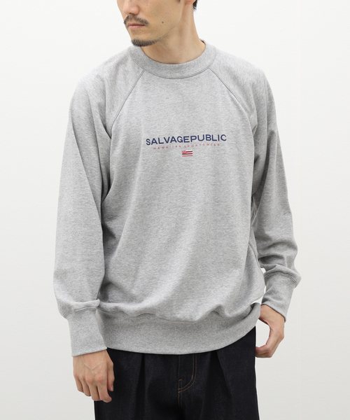 【SALVAGE PUBLIC×JS】別注LT WEIGHT SWEAT