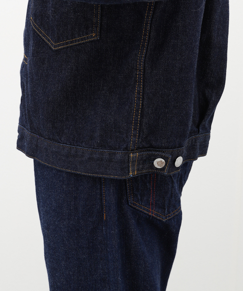 セール】【context by ANACHRONORM / コンテクスト】FRONT TUCK DENIM