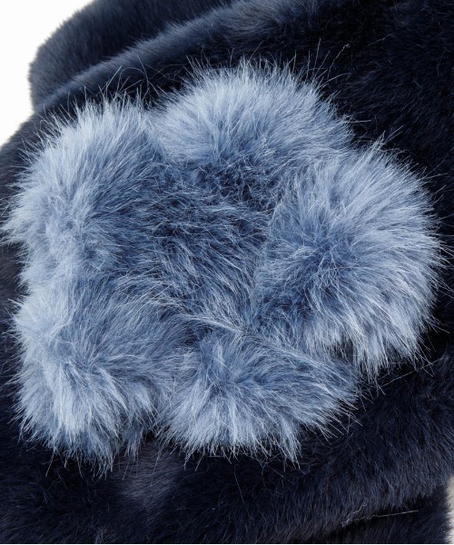 Casselini（キャセリーニ）の「Casselini(キャセリーニ)モチーフファーティペット（マフラー・レディース・ネイビー/ベージュ/ピンク/ブラウン/ミント/ブルー・FREE）」の14枚目の写真