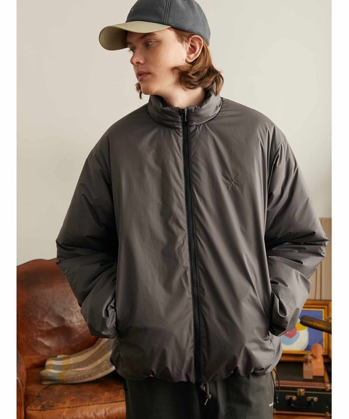 GYMPHLEX（ジムフレックス）の「Gymphlex | 中綿スタンドカラージャケット MEN（その他アウター・メンズ・ダークグリーン/チャコール/ブラック・M/L）」の14枚目の写真