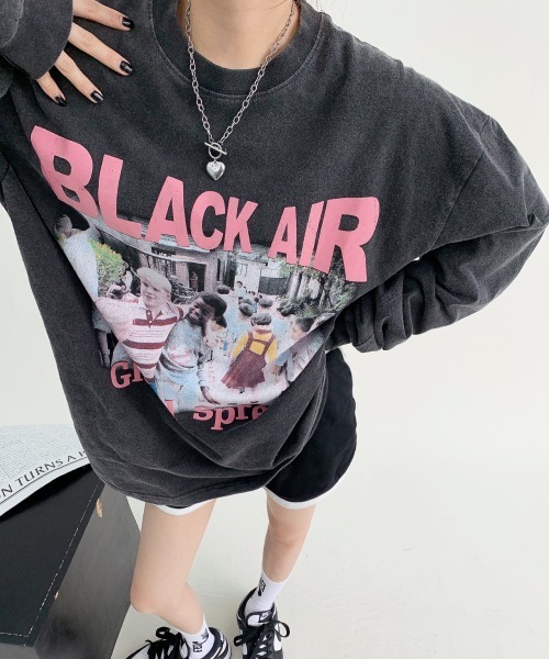 mushwear（マッシュウェア）の「BAロンT（Tシャツ/カットソー・メンズ・ブラック・MEDIUM/LARGE/X-LARGE/XX-LARGE）」の3枚目の写真