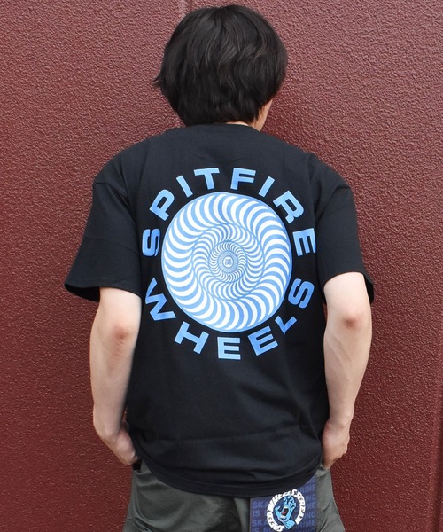 spitfire(スピットファイア)の「SPITFIRE/スピットファイア OG CLASSIC FILL ルーズシルエット バックプリント OG CLASSIC FILL(Tシャツ/カットソー・メンズ・レッド/ブラック・XL/L/M)」の5枚目の写真