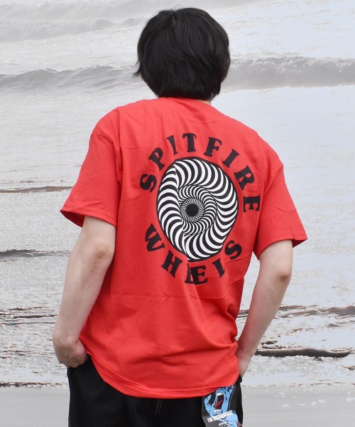 spitfire(スピットファイア)の「SPITFIRE/スピットファイア OG CLASSIC FILL ルーズシルエット バックプリント OG CLASSIC FILL(Tシャツ/カットソー・メンズ・レッド/ブラック・XL/L/M)」の12枚目の写真