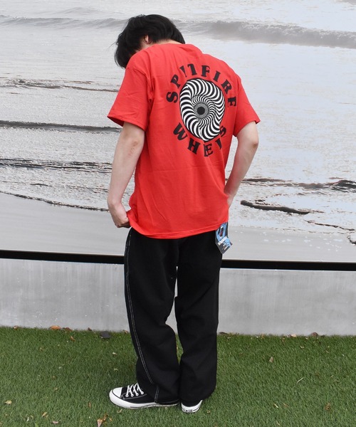 spitfire(スピットファイア)の「SPITFIRE/スピットファイア OG CLASSIC FILL ルーズシルエット バックプリント OG CLASSIC FILL(Tシャツ/カットソー・メンズ・レッド/ブラック・XL/L/M)」の16枚目の写真