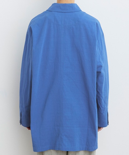 PAR ICI（パーリッシィ）の「ラチネ ミドル丈コート（その他アウター・レディース・ベージュ/ブルー・FREE）」の19枚目の写真