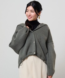 グレー アウター スウィートマミー