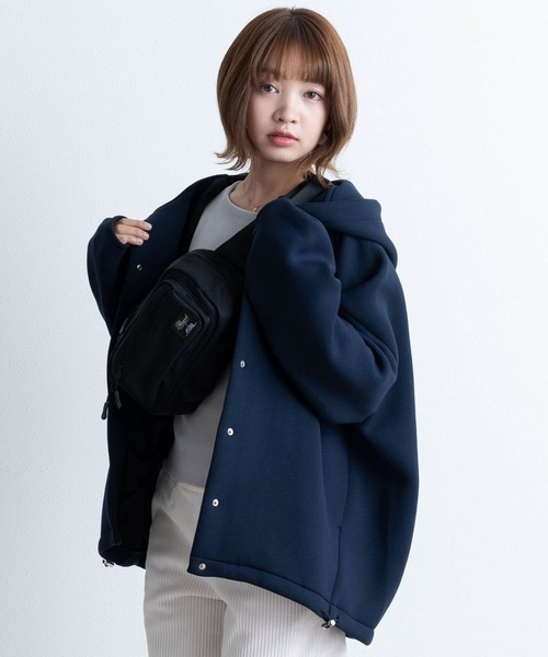 ETERNITY SELECT(エタニティ セレクト)の「抱っこ おんぶ 対応 フーディーブルゾン(ブルゾン・レディース・ネイビー/グレー・M/L)」の16枚目の写真