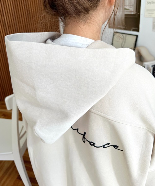 LOULOU select（ルルセレクト）の「TC裏毛袖ワンポイントバック