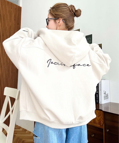 LOULOU select（ルルセレクト）の「TC裏毛袖ワンポイントバック刺繍